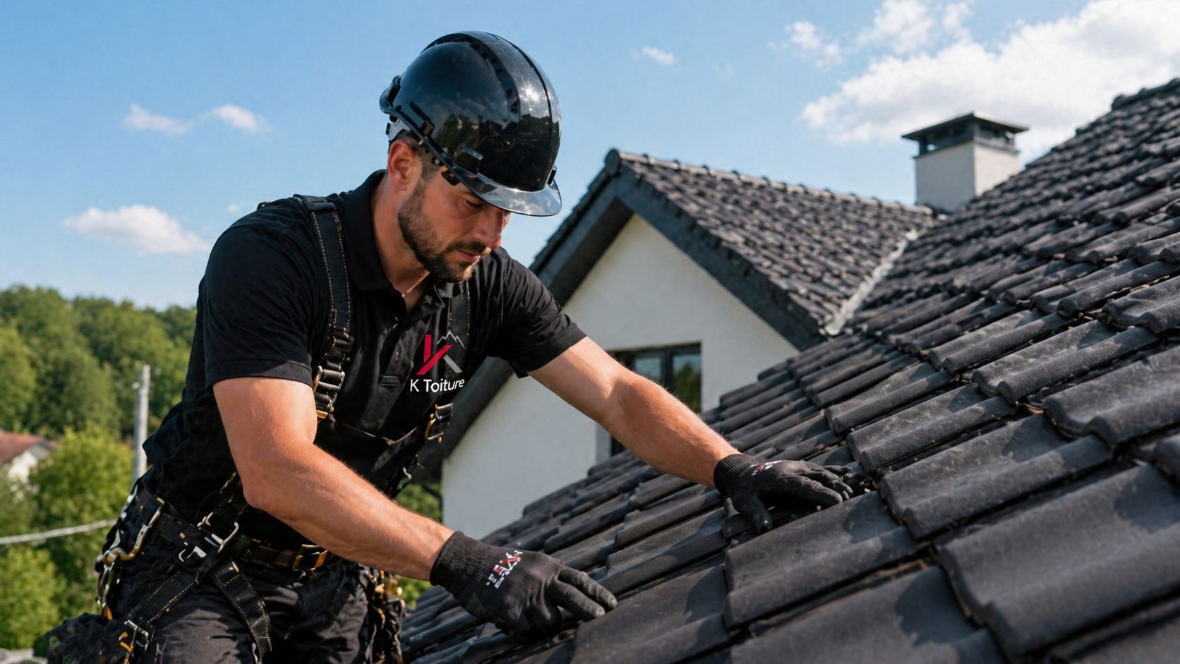 Chantier de toiture K Toiture
